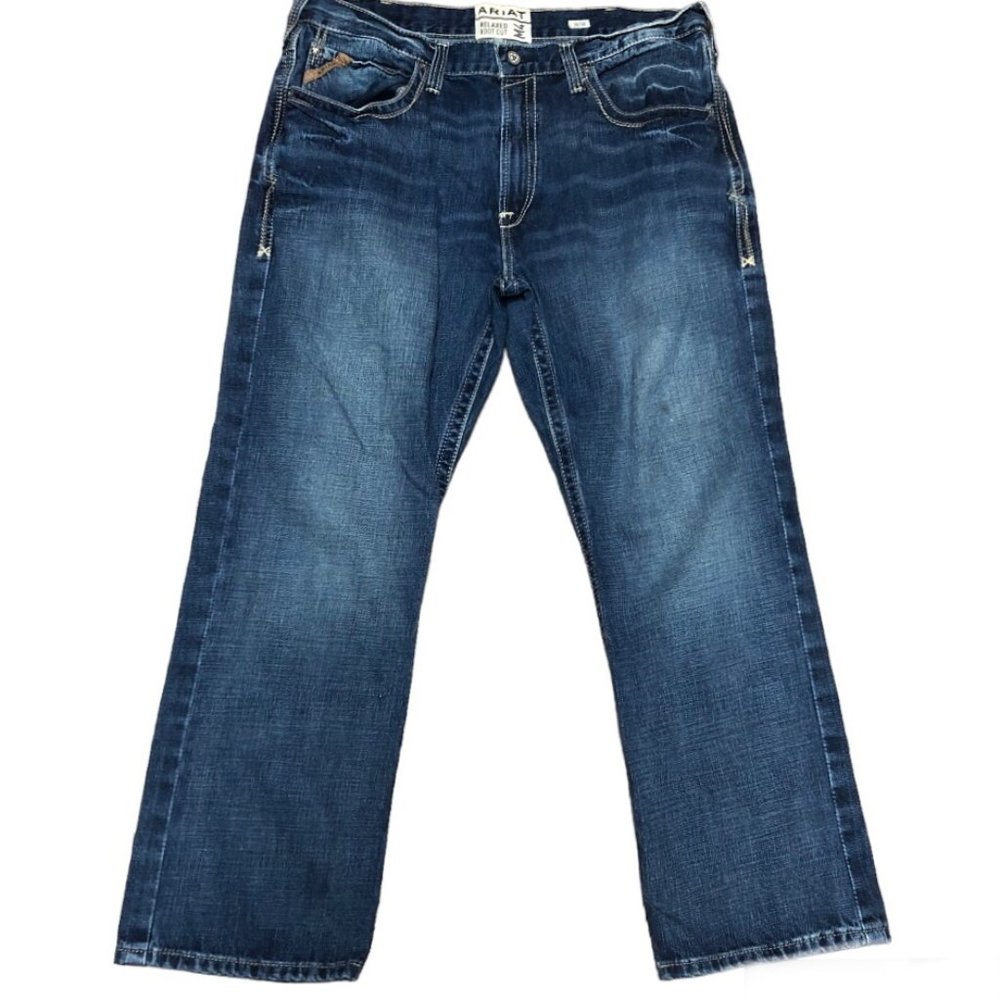 Ariat M4 Relaxed Fit Boot Cut Denim Jeans